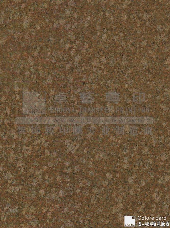 Marble Grain Transfer Film-s484 plum granite