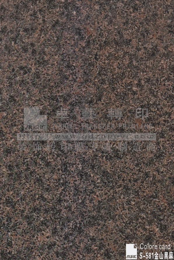 Marble Grain Transfer Printing film-s581 Jinshan Black Hemp