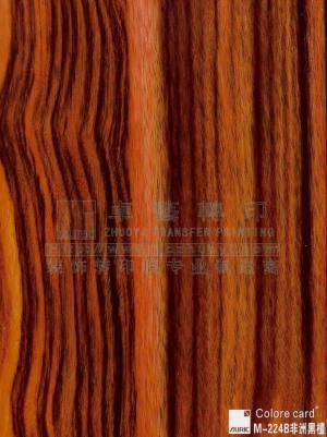 Wood Grain Transfer Film-m224b African ebony