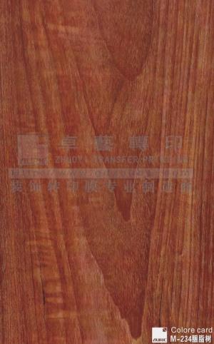 Wood Grain Transfer Film-m234 rouge tree