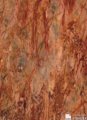 Marble Grain Transfer Film-s369 Red Wood