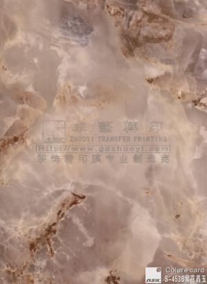 Marble Grain Transfer Film-s453b purple Crystal Jade