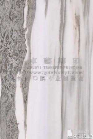 Marble Grain Transfer Film-s553c shallow Tianshan white jade